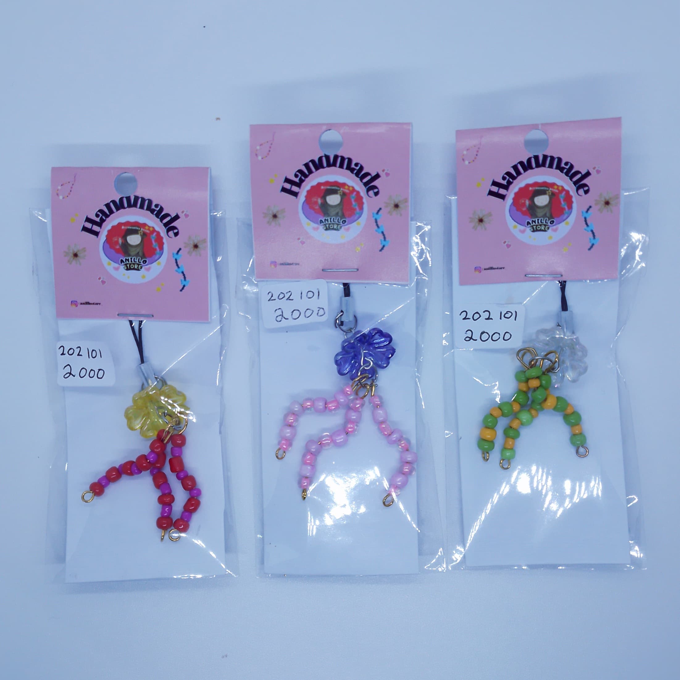 Gantungan Kunci Beads Mini Ubur Ubur