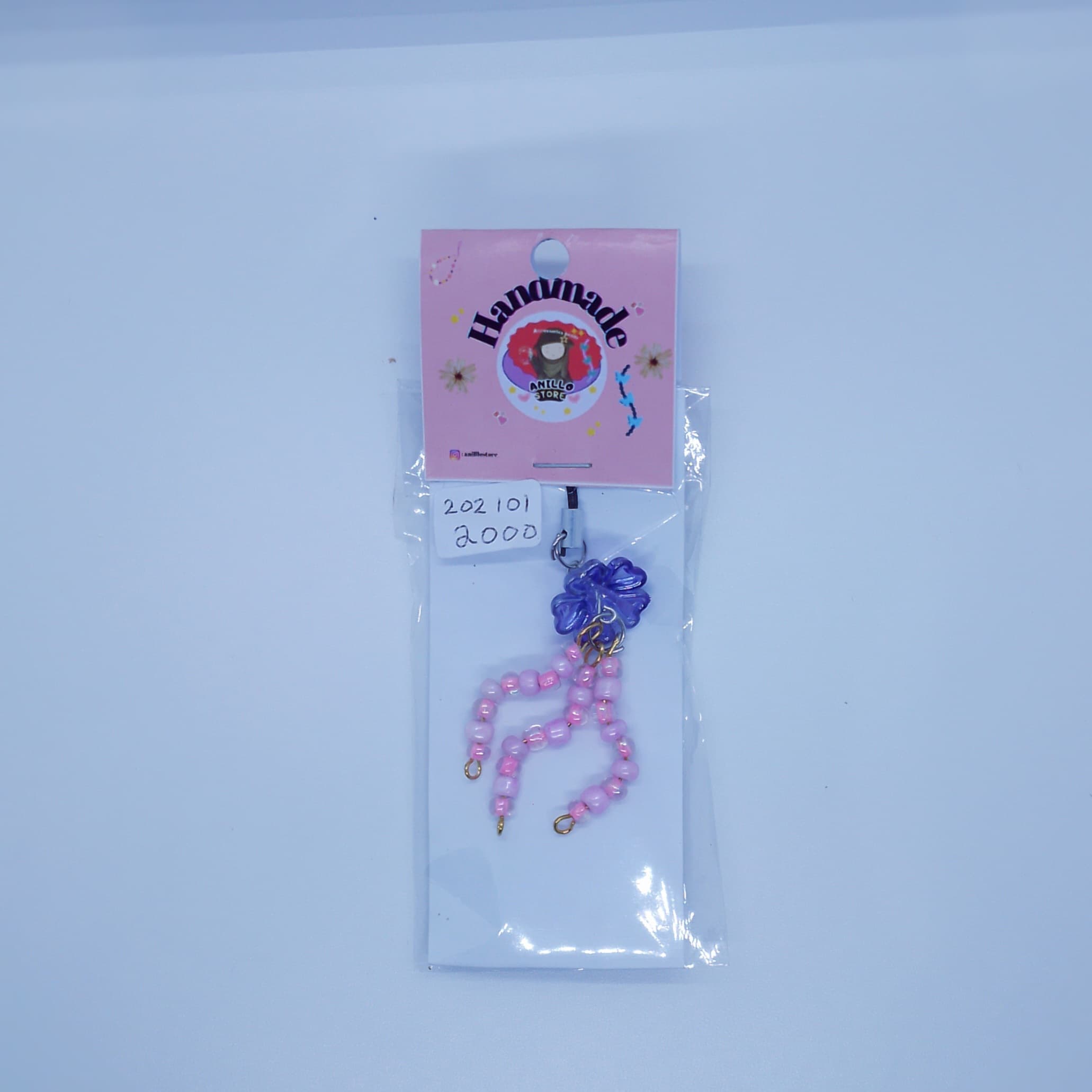 Gantungan Kunci Beads Mini Ubur Ubur - Gambar 10