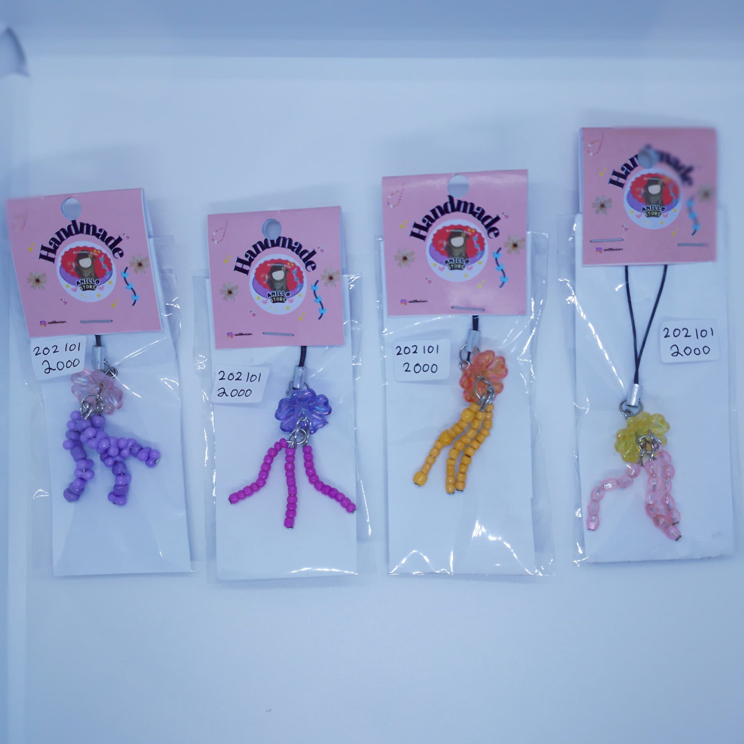 Gantungan Kunci Beads Mini Ubur Ubur - Gambar 13