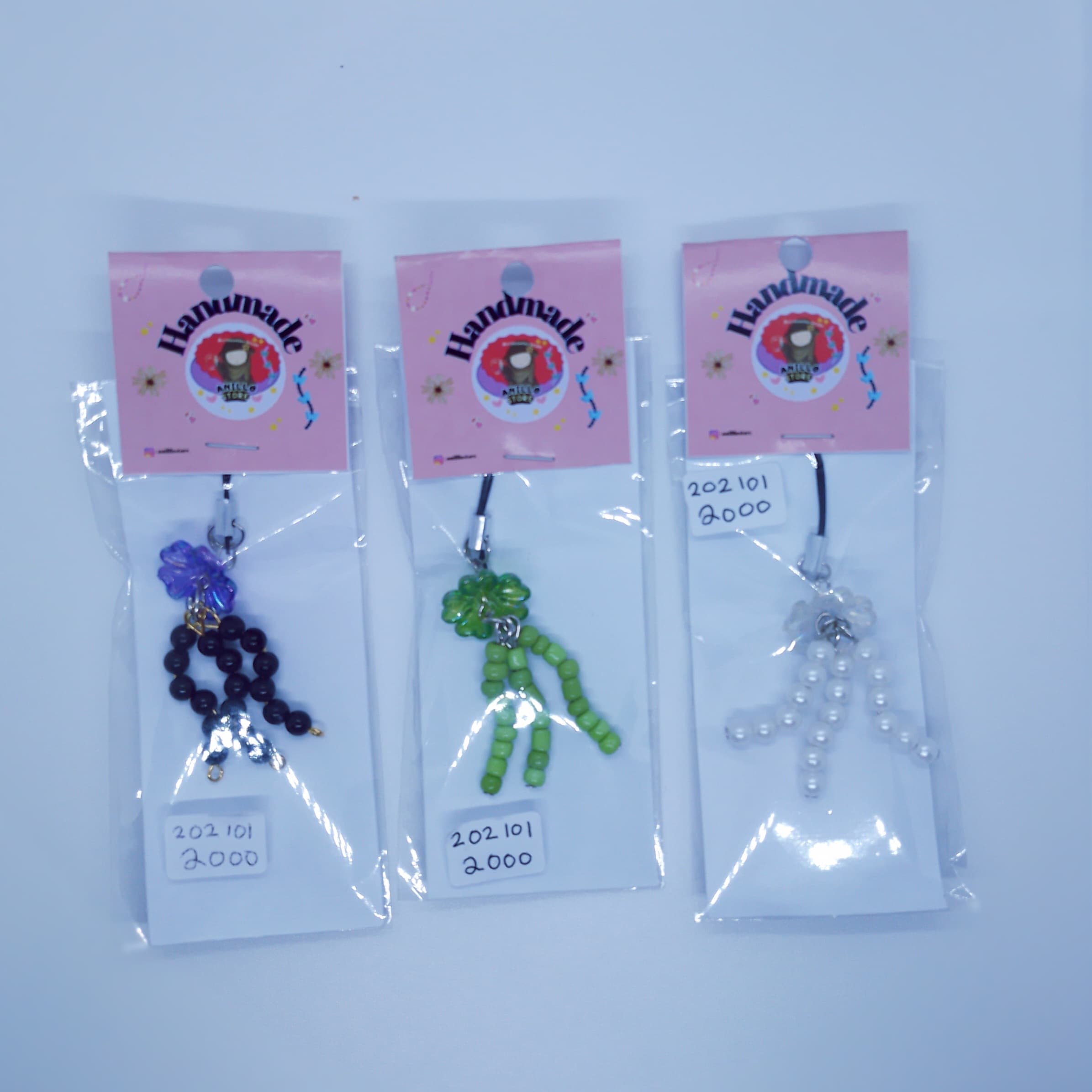 Gantungan Kunci Beads Mini Ubur Ubur - Gambar 2