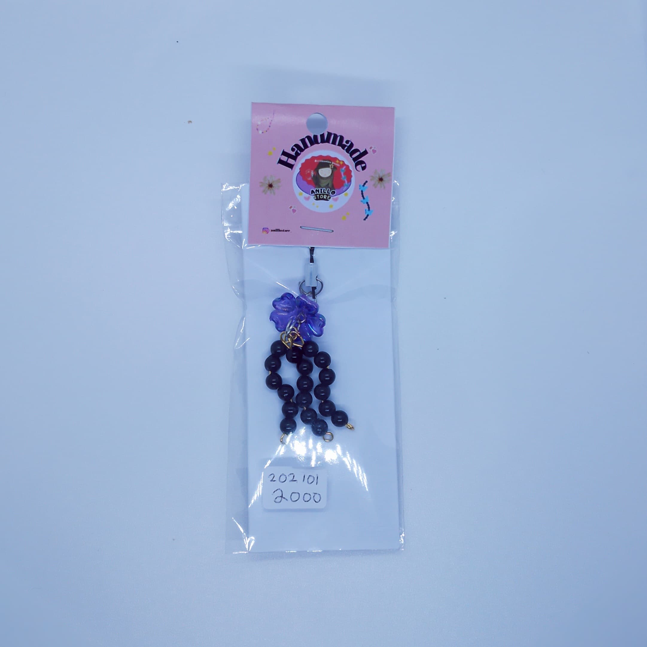 Gantungan Kunci Beads Mini Ubur Ubur - Gambar 5