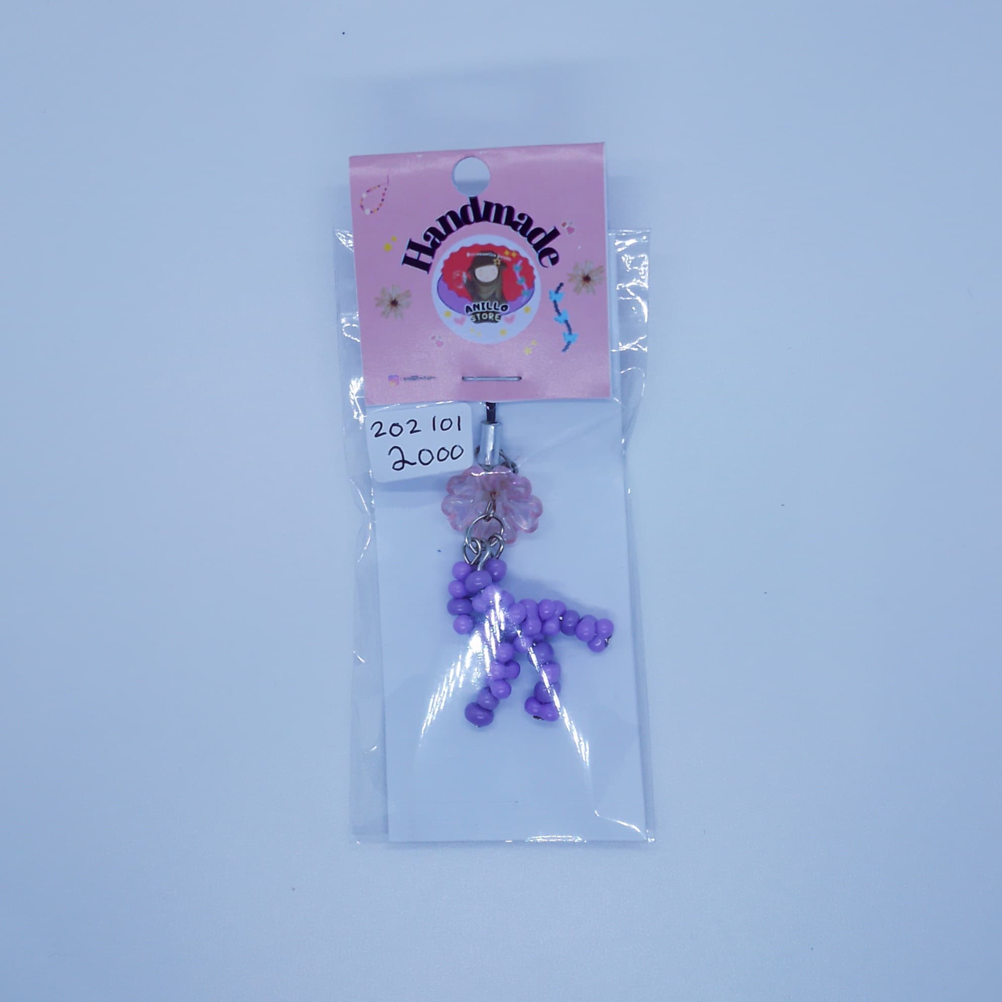 Gantungan Kunci Beads Mini Ubur Ubur - Gambar 6