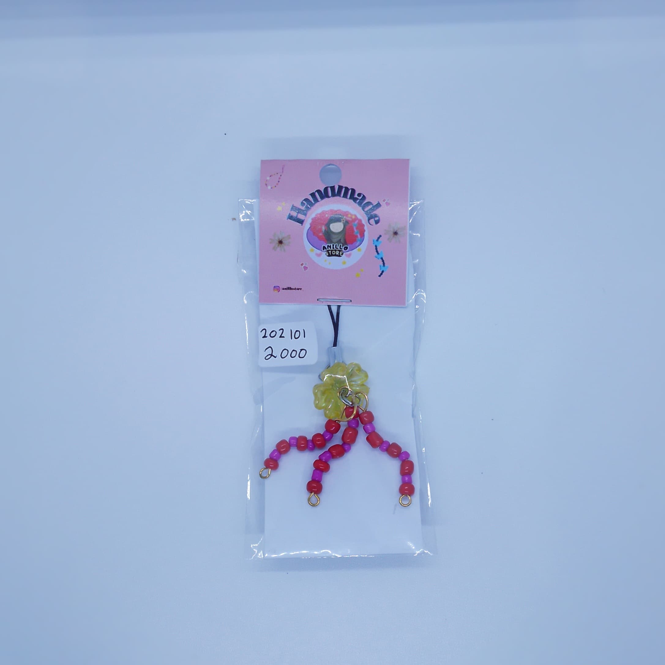 Gantungan Kunci Beads Mini Ubur Ubur - Gambar 7