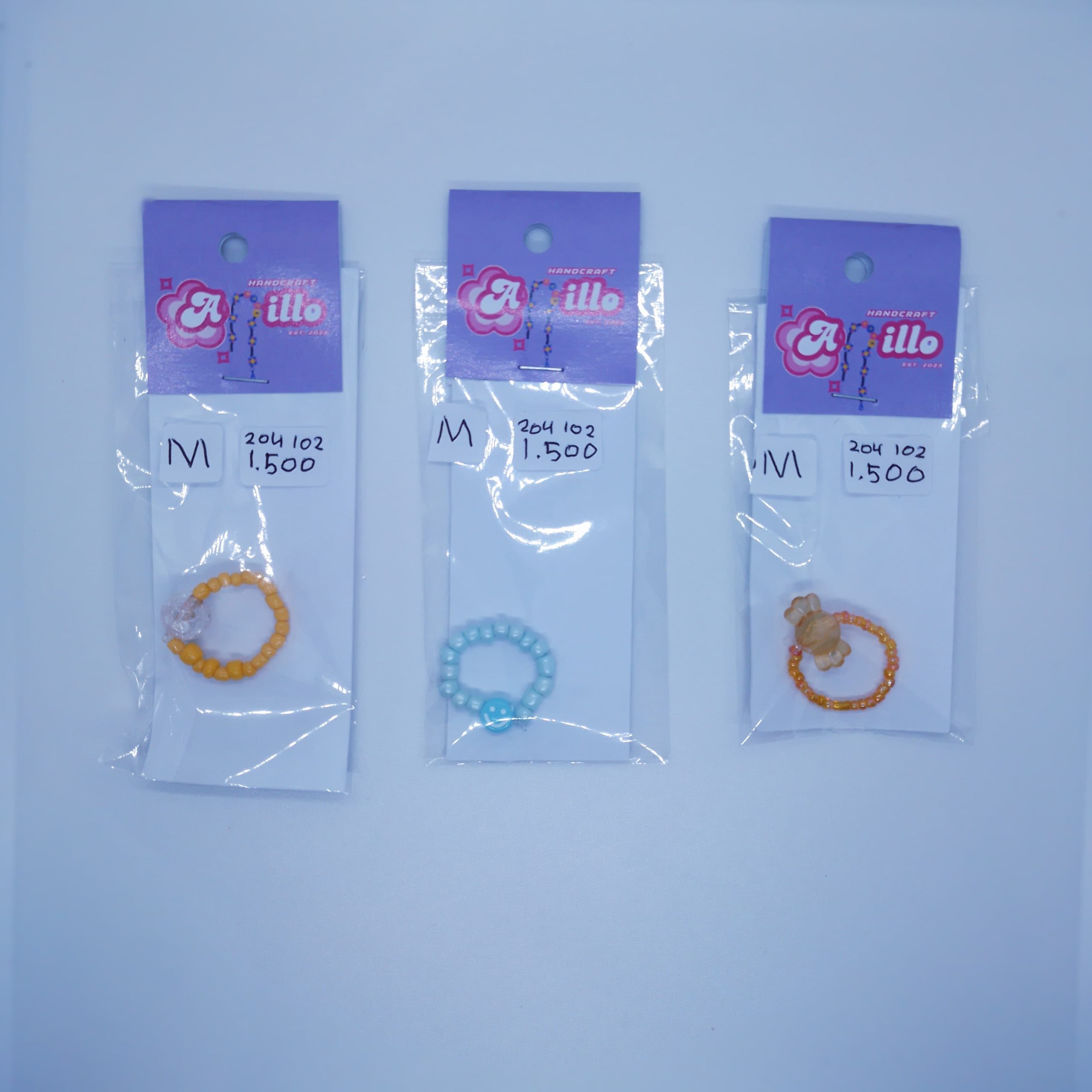 Cincin Beads Ukuran M - Gambar 3